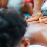 espaço de massagem