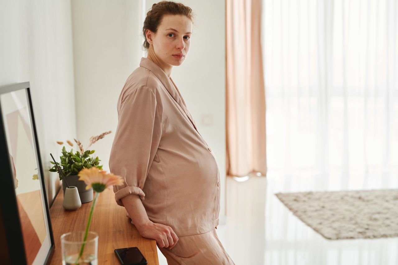 Roupas para uma mãe de cesárea